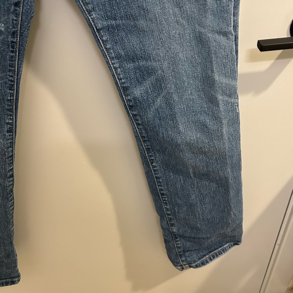 Madewell Men’s slim jeans in light fade Size 32 EUC J0527 - Picture 4 of 9